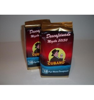 CUBAN MOLIDO DECAFEINADO COFFEE, pack 250gr.