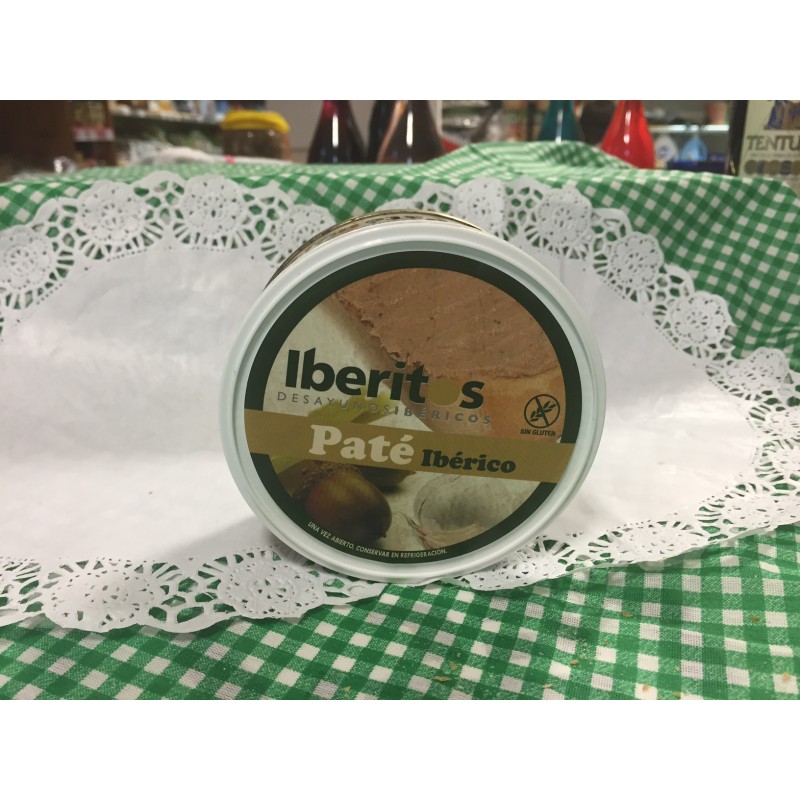 Paté ibérico iberitos, 250g